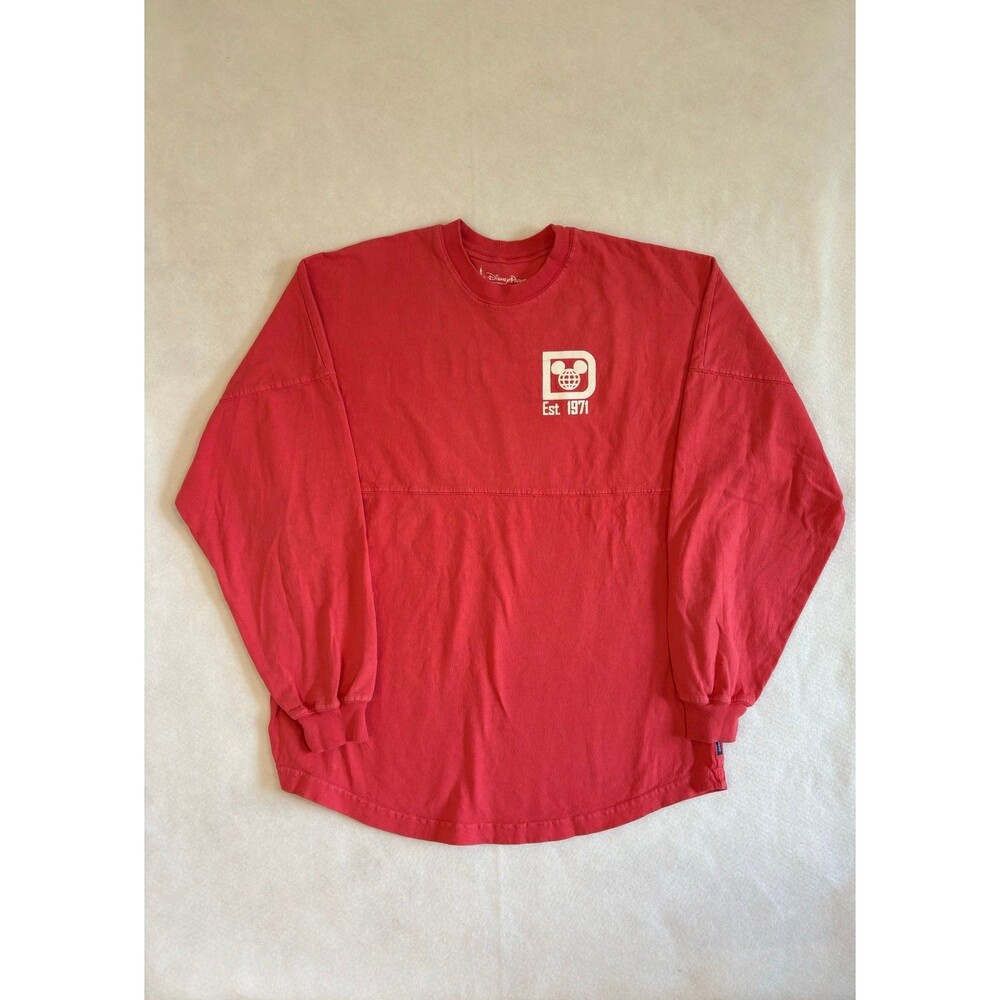 Disney World "Coral Pink" Spirit Jersey - Unisex Size Small/Women oversized